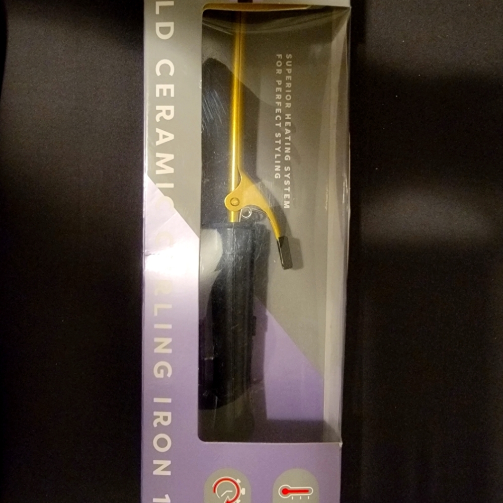 Ceramic curling iron